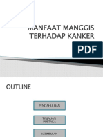 MANFAAT MANGGIS TERHADAP KANKER