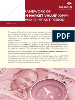 Guiding Framework On Opinion On Market Value' (OMV) During COVID-19 Impact Period