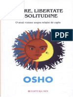 Osho-Iubire, Libertate Si Solitudine