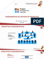 CLASE 2 - FUNDAMENTOS DE LA GESTION DE PROYECTOS