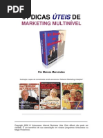 61dicas  de MARKETING MULTINÍVEL