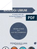 Biologi Umum: Dr. Cartono, M.PD., M.T. Ida Yayu Nurul Hizqiyah, S.PD., M.Si