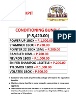 Texas Cockpit Arena Conditioning Bundle