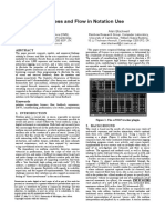 Liveness and Flow in Notation Use