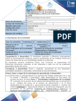 Guía de Actividades y Rúbrica de Evaluación - Fase 3 - Trabajo Colaborativo de La Unidad No 1