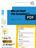 Who Are They? (The Ecosystem) 2: Orientation and Transition Program FYP B2024