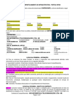 Contrato Compartilhamento de Infraestrutura PORTAS