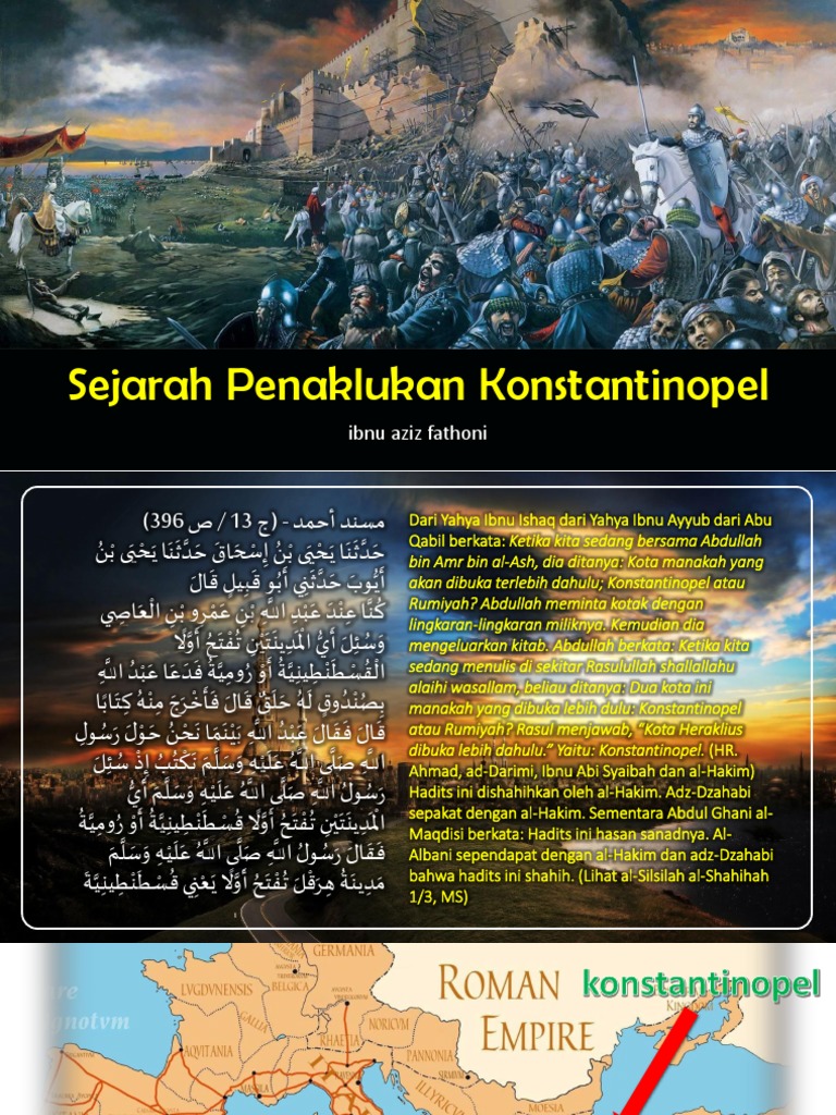 Sejarah Penaklukan Konstantinopel | PDF