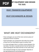 HEAT Exchangers