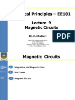 Electrical Principles - EE101: Magnetic Circuits