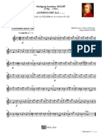 (Free Scores - Com) - Mozart Wolfgang Amadeus Lacrimosa Clarinette Basse Sib 2639 94669