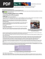 Choosing Shielding Gases For Arc Welding - The Fabricator