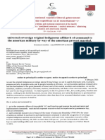 MACS000000104-R218254-124 Affidavit of Fact and Command To Provost Marshal For FULTON COUNTY STATE COURT/SHERIFF/MARSHAL/DISTRICT COURT