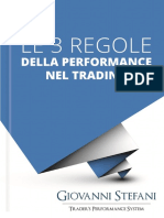 Le 3 Regole Della Performance Nel Trading