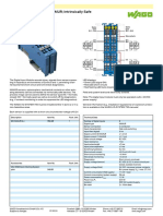 8-Channel Digital Input NAMUR Intrinsically Safe: A B C D E F G H A B C D E F G H