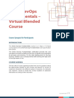 DASA DevOps Fundamentals™ 2.0 Course Synopsis