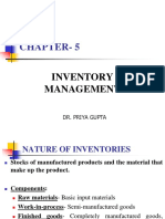 Ch.5 Inventory MGT