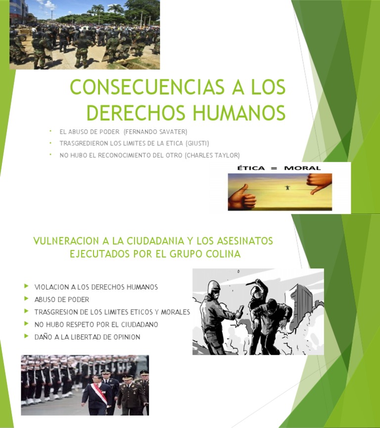 Consecuencias A Los Derechos Humanos | PDF