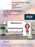 Virtual Meeting House Rules