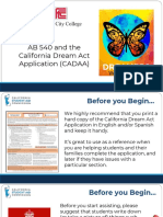 Dream Act App Presentation