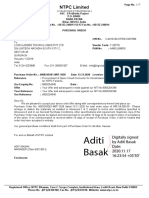 Aditi Basak: NTPC Limited