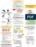 Orientações pós-parto