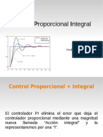 Control Proporcional Integral