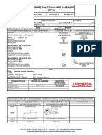 EXAMEN CALIFICACIÓN SOLDADOR WPQ