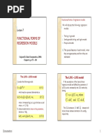 Functional Forms of Regression Models