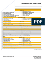 Uptime Maintenance Planner: Service Intervals