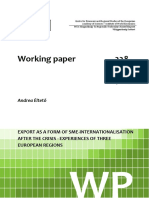 08 Eltetö A. - Export As A Form of Sme-Internationalisation