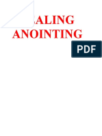 Healing Anointing