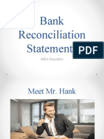 Bank Reconciliation Statements: MBA Executive