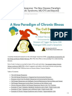 The Cell Danger Response: The New Disease Paradigm (Diabetes, Metabolic Syndrome, ME/CFS and Beyond)
