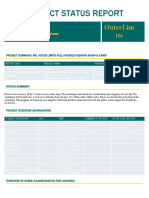 project status report