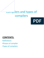 Compilers and Types of Compilers