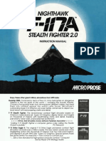 Stealth Fiehter2.O: Instruction Manual