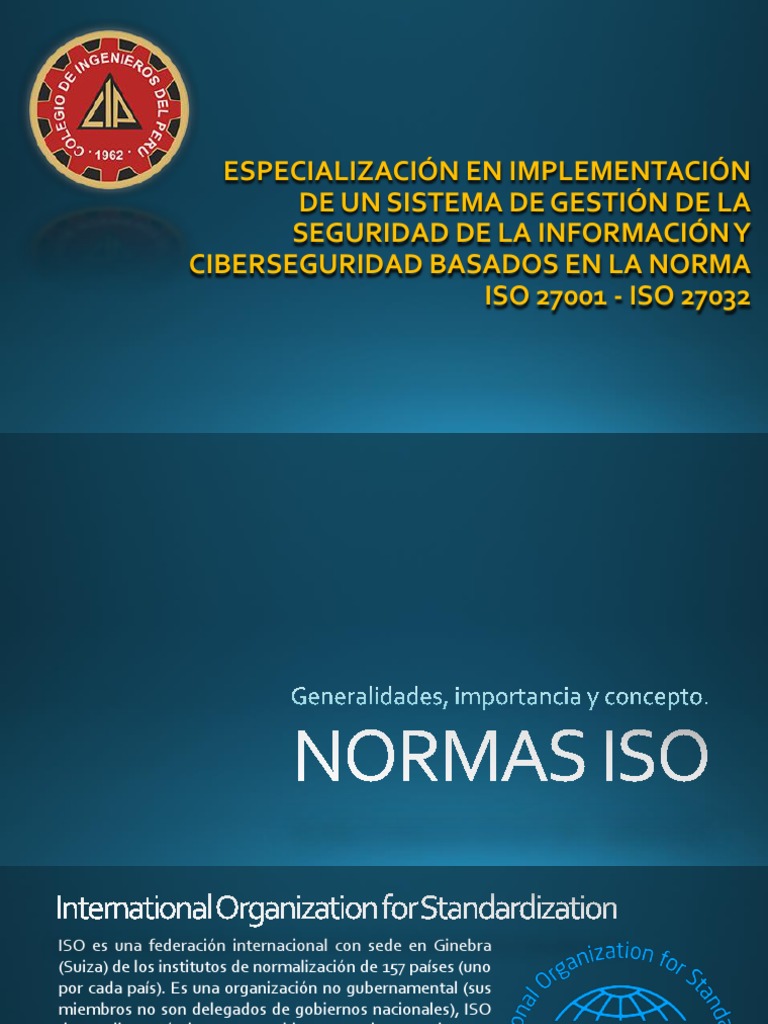 Implementacion De Sgsi Iso 27001 Descargar Gratis Pdf Organización
