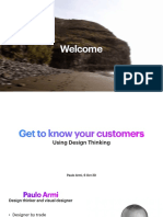 Get To Know Your Customers Using Design Thinking by Paulo Armi