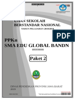 SOAL USBN PPKN PAKET 2