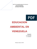 Educacion Ambiental en Venezuela Daniel