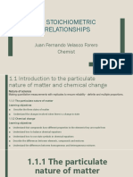 1.1 Introduction To The Particulate Nature of Matter and Chemical Change