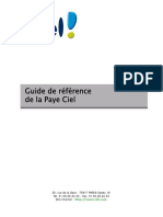 Ciel Guide de Reference Paye Evolution 2012