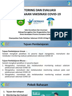 MONITORING DAN EVALUASI VAKSINASI COVID-19