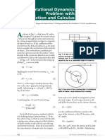 A Rotational Dynamics Problem With Friction and Calculus: John Sherfinski