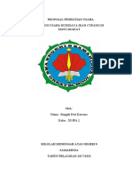 Proposal Penelitian Usaha