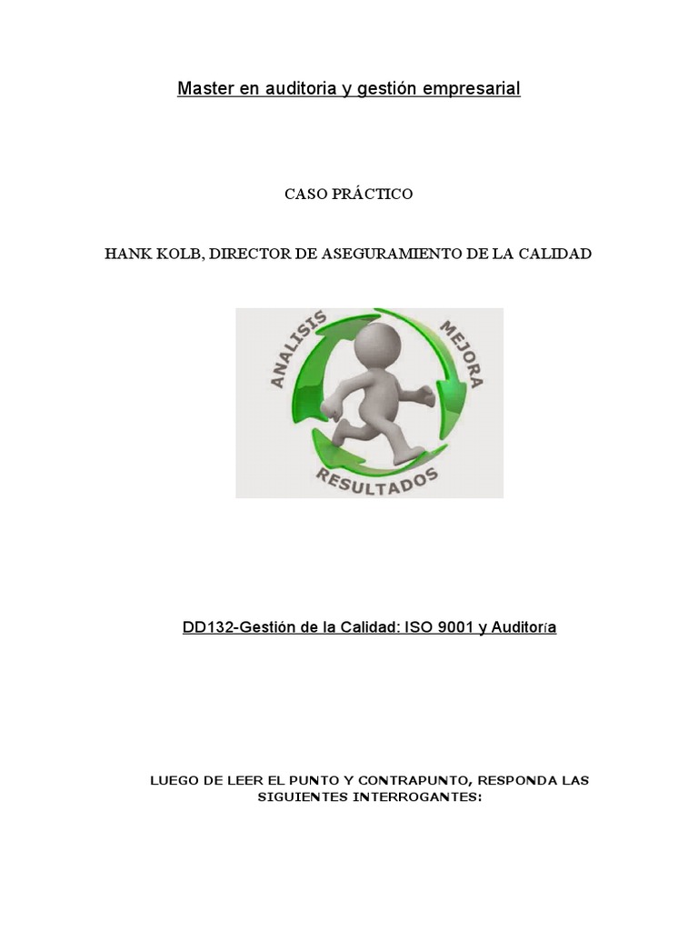Mejora Continua en Gestión de Calidad ISO 9001 | PDF | Calidad ...