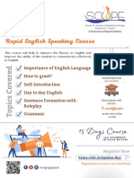Improve English Speaking & Fluency E-Course