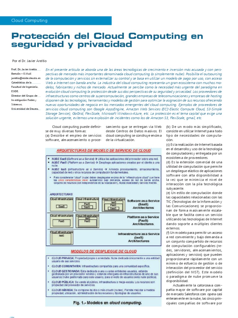 On Cloud Computing | PDF