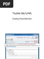 Tinynet (Mytyvm) : Creating Virtual Machines